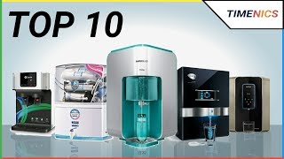 Top 10 Best Water Purifiers In India [upl. by Adyht129]