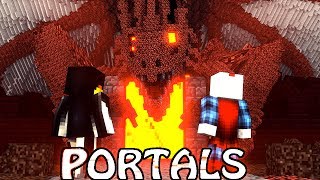 Minecraft  ENHANCED PORTALS MOD Showcase ULTIMATE PORTAL MOD PORTAL MOD [upl. by Mensch]