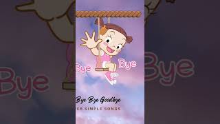 Bye Bye Goodbye  Super Simple Songs shorts [upl. by Borg397]