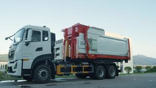 FULONGMA Mobile Garbage Compactor [upl. by Shawnee]