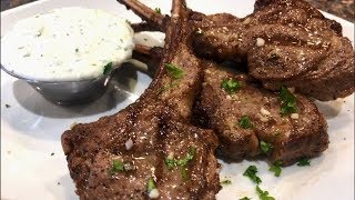 Perfect Garlic and Rosemary Lamb Chops 🥩  Easter Lamb Chops Recipe [upl. by Panthea]