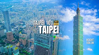 Taipei — Taipei 101 Walking Tour 【4K HDR】  The Tallest Building in Taiwan [upl. by Fitalludba]