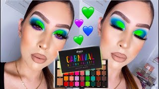 BPERFECT COSMETICS CARNIVAL XL PRO PALETTETUTORIAL [upl. by Newol9]