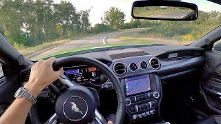 2020 Ford Mustang EcoBoost High Performance Package  POV First Impressions [upl. by Anaiuq]