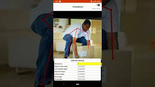 Injury Prevention using Pose Estimation in Android Phone  Computer Vision Analysis [upl. by Ayouqat630]