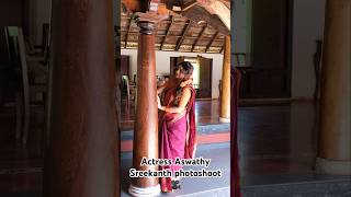 Aswathy Sreekanth photoshoot behind the scenes aswathysreekanth photoshootbts chakkappazham bts [upl. by Aisemaj]