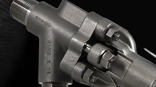 Strahman SV700 Series Sample Valve Assembly [upl. by Akenet806]