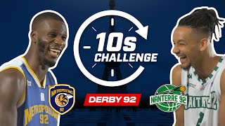 ⚡️ 10 SECONDES CHALLENGE  BoulogneLevallois vs Nanterre  DERBY 92  LNB Officiel [upl. by Tudor]