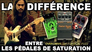 Overdrive VS Distortion VS Fuzz [upl. by Solomon]