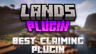 Add CLAIMS to your Minecraft Server with Lands Plugin Showcase  Tutorial [upl. by Ahsik]