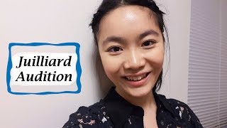 Juilliard Audition  Tiffany Vlogs 09 [upl. by Arebma]