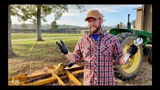 How to Fix a Leaking Gearbox Seal on your Rotary Bush Hog Brush Cutter Mower Fast Easy amp Cheap [upl. by Nyleuqaj]