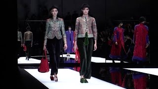 Giorgio Armani  20172018 Fall Winter Womens Fashion Show [upl. by Esinrahs741]