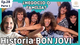 BON JOVI Parte 1  Inicios Canciones y Momentos Difíciles 👨‍🎤 Trembol [upl. by Dibrin906]