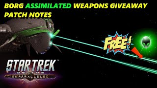 FREE Borg Assimilated Plasma Weapon Bundle Key Giveaway FROM ALIENWARE  PC amp CONSOLE PATCH NOTES [upl. by Oramug]