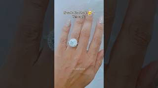 Gorgeous Sparkling Diamond Promise Ring💍💫 shortsvideo [upl. by Asselam]