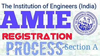 AMIE FORM FILLING FULL DETAILS  SECTION A AND B [upl. by Knute]