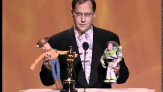 John Lasseter receiving a Special Achievement Award [upl. by Ahsataj]