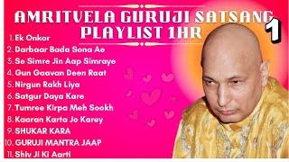 Latest Amritvela 1 HR Guruji Satsang Playlist 1  अमृतवेला सत्संग प्लेलिस्ट  Guruji Latest Satsang [upl. by Siravrat]