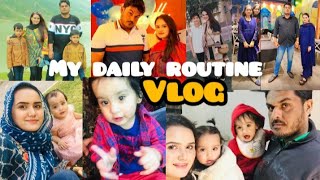 Daily Routine with Kids  My Daily Routine Vlog  vlog Pakistan [upl. by Burk]