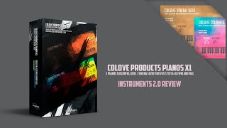 COLOVE Products  Pianos X1 Colorful and Sirena  Update 20 [upl. by Perri]