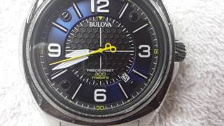 Super SlowMotion of Bulova Precisionists Second Hand [upl. by Arbmik]