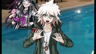 komaeda on hotel pools [upl. by Yllatan]