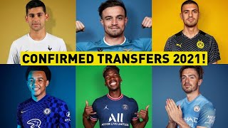 FOOTBALL NEW CONFIRMED TRANSFER NEWS 2021 SUMMER amp RUMOURS FT GREALISH KOUNDE [upl. by Jasisa]