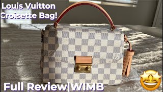 LOUIS VUITTON CROISETTE FULL REVIEWEverything you need to know [upl. by Driscoll]