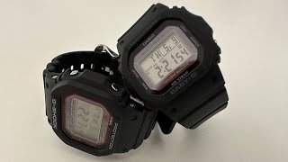 Casio BabyG BGD56501ER vs Casio GShock GWM5610U1ER [upl. by Cutcliffe]