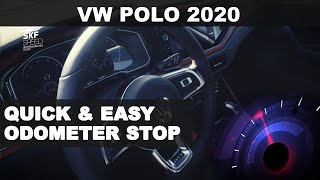 How to stop Odometer  VW POLO GTI 2020  Quick amp Easy [upl. by Nabetse]