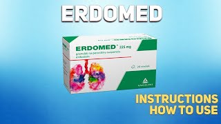 Erdomed erdosteine how to use Uses Dosage Side Effects Contraindications [upl. by Ainavi956]