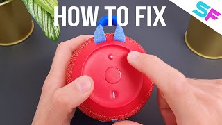 How to FIX  UE Wonderboom 2 does not connect does not charge [upl. by Aryamoy]