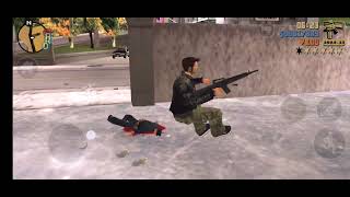 GTA 3 Marked Man walking Wanted 6 Stars Rampage [upl. by Kal]