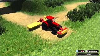 Farming simulator 2011 mod demonstration Case International 5140 [upl. by Reham47]