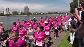 Women´s run 2016 in Köln 1Startblock 5km [upl. by Bergmann636]