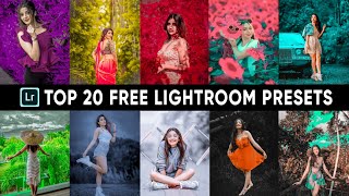 Lightroom Mobile Top 20 Dng Presets 🔥 Lightroom Mobile Free Presets Download  New Top 20 Presets [upl. by Ydnac]