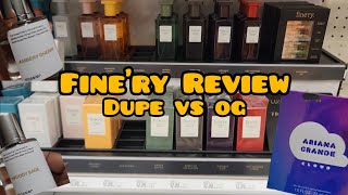 New finery fragrance review from Target Dupe vs Original [upl. by Drucy]