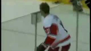 Robin Regehr smashes Dan Cleary [upl. by Boudreaux]