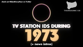 TV Station IDs during 1973  news intros [upl. by Ynabe]