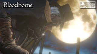 Bloodborne Gehrman The First Hunter Boss Fight NG7 PS5 4K 30FPS No Commentary [upl. by Remde]