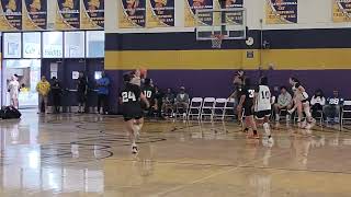 Notre Dame SO vs LB Poly Girls basketball Lynwood Fall Showcase October 2024 [upl. by Eiramik]