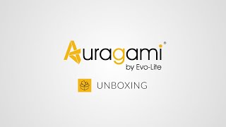 Unboxing the Auragami Flexible LED Light Sheet [upl. by Jefferson927]