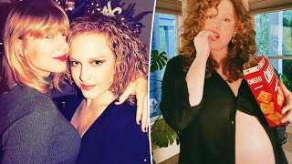 Taylor Swifts BFF Abigail Anderson Berard Announces Pregnancy Using Swifts Lyrics [upl. by Fleeman265]