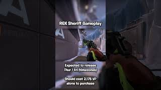 VALORANT RGX Sheriff Gameplay [upl. by Stelu]