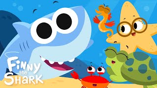 The More We Get Together  Kids Friendship Song  Finny The Shark [upl. by Coe429]