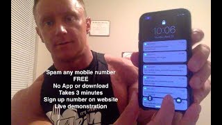 Brutally SPAM someone’s phone or email for free No download required completely free [upl. by Noirred]