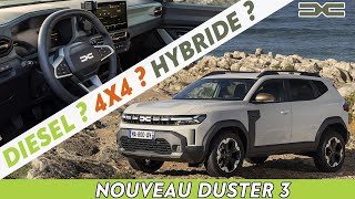 Nouveau Dacia Duster 3 2024 Tout ce quon ne vous a pas encore dit [upl. by Eldoree]