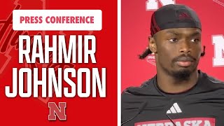 Nebraska Football RB Rahmir Johnson Colorado post game comments [upl. by Libbie]