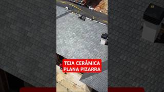 INSTALACIÓN DE CUBIERTA CON TEJA CERÁMICA PLANA Y ESPUMA PROYECTADA DE POLIURETANO [upl. by Aicercul]